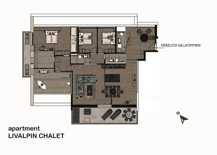 Livalpin - With Private Sauna & Whirlpool * Garmisch-Partenkirchen